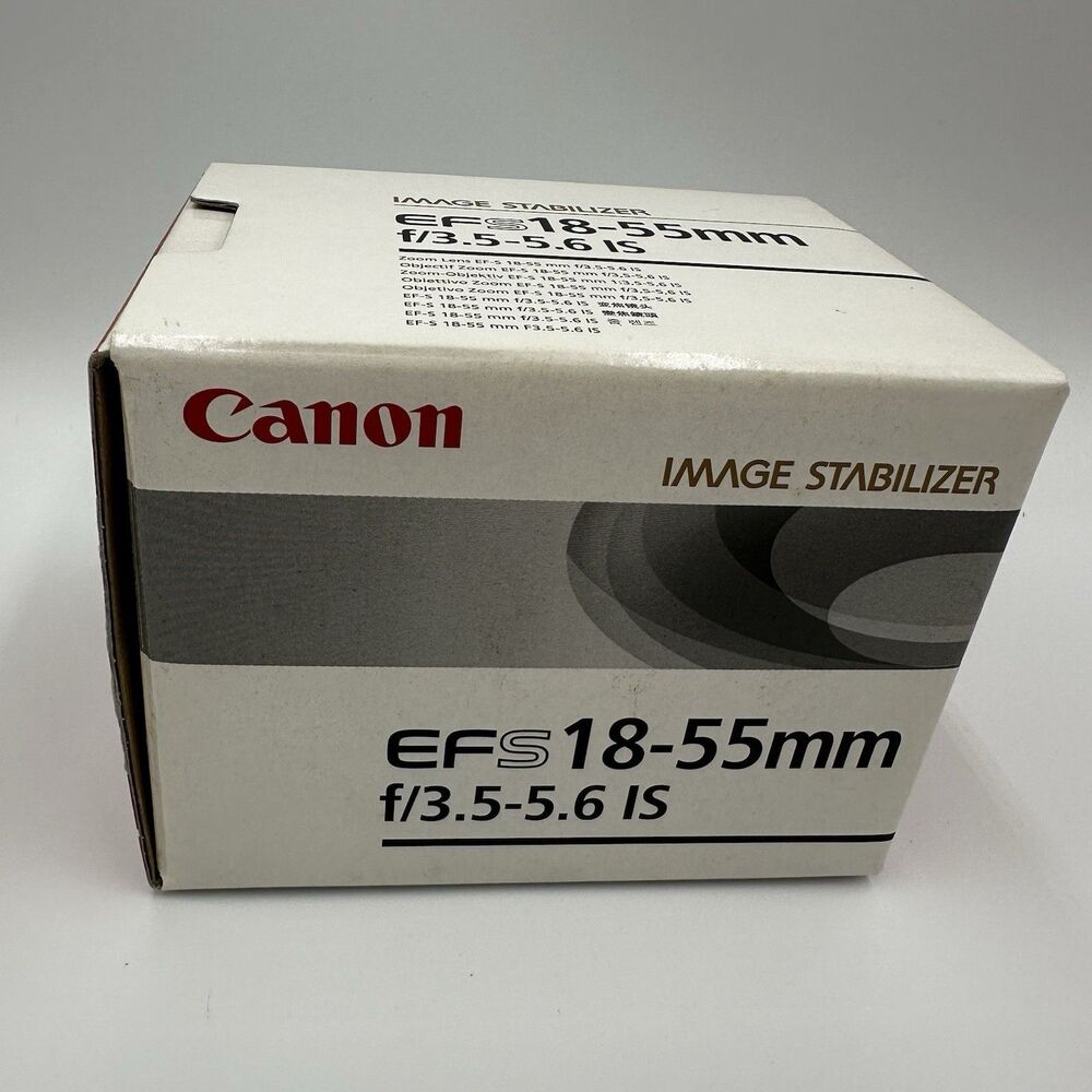 Cannon Lens EFS 18-55mm f/3.5-5.6 IS NEW